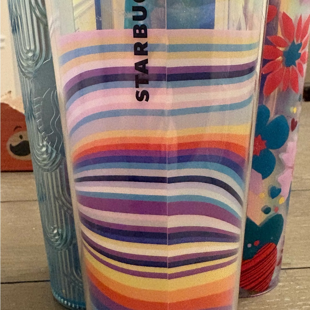 Starbucks colorful venti tumbler set - Picture 2 of 5